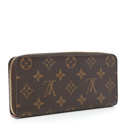 Louis Vuitton Monogram Clemence Wallet Rose Ballerine 3 of 8
