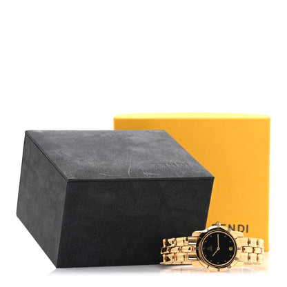 Fendi Stainless Steel 34mm Orologi Quartz Watch Gold 6 of 6