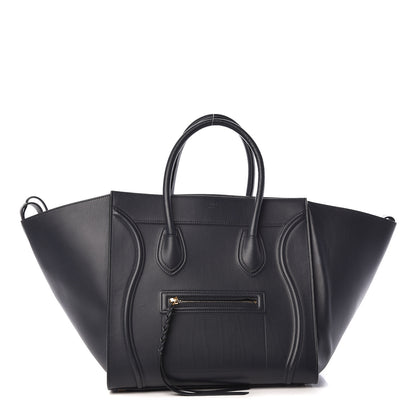 Celine Smooth Calfskin Medium Phantom Luggage Midnight 1 of 11