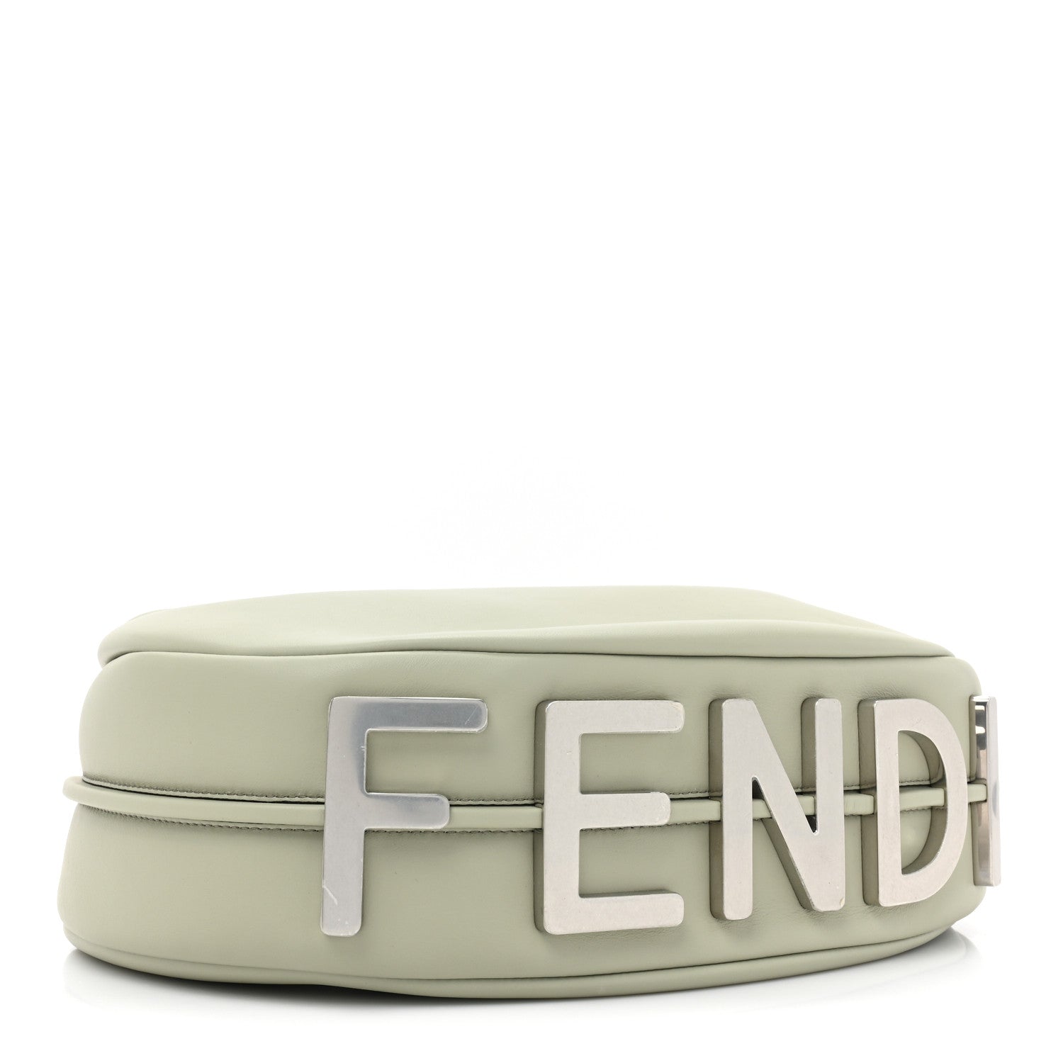 Fendi Vitello Grace Matte Medium Fendigraphy Hobo Bag Green Tea 4 of 9