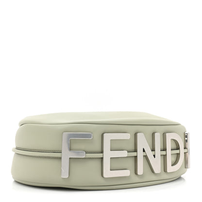 Fendi Vitello Grace Matte Medium Fendigraphy Hobo Bag Green Tea 4 of 9