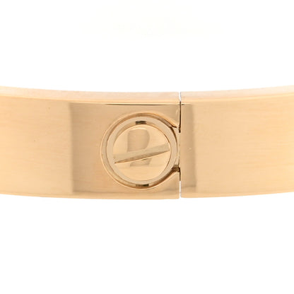 Cartier 18K Yellow Gold LOVE Bracelet 17 4 of 8