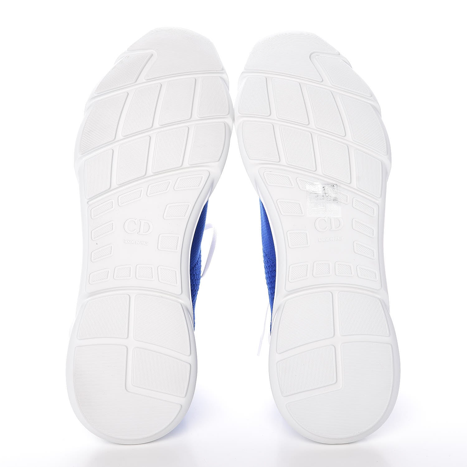 Christian Dior Technical Canvas Fusion High Top Sneakers 44 Blue 9 of 11