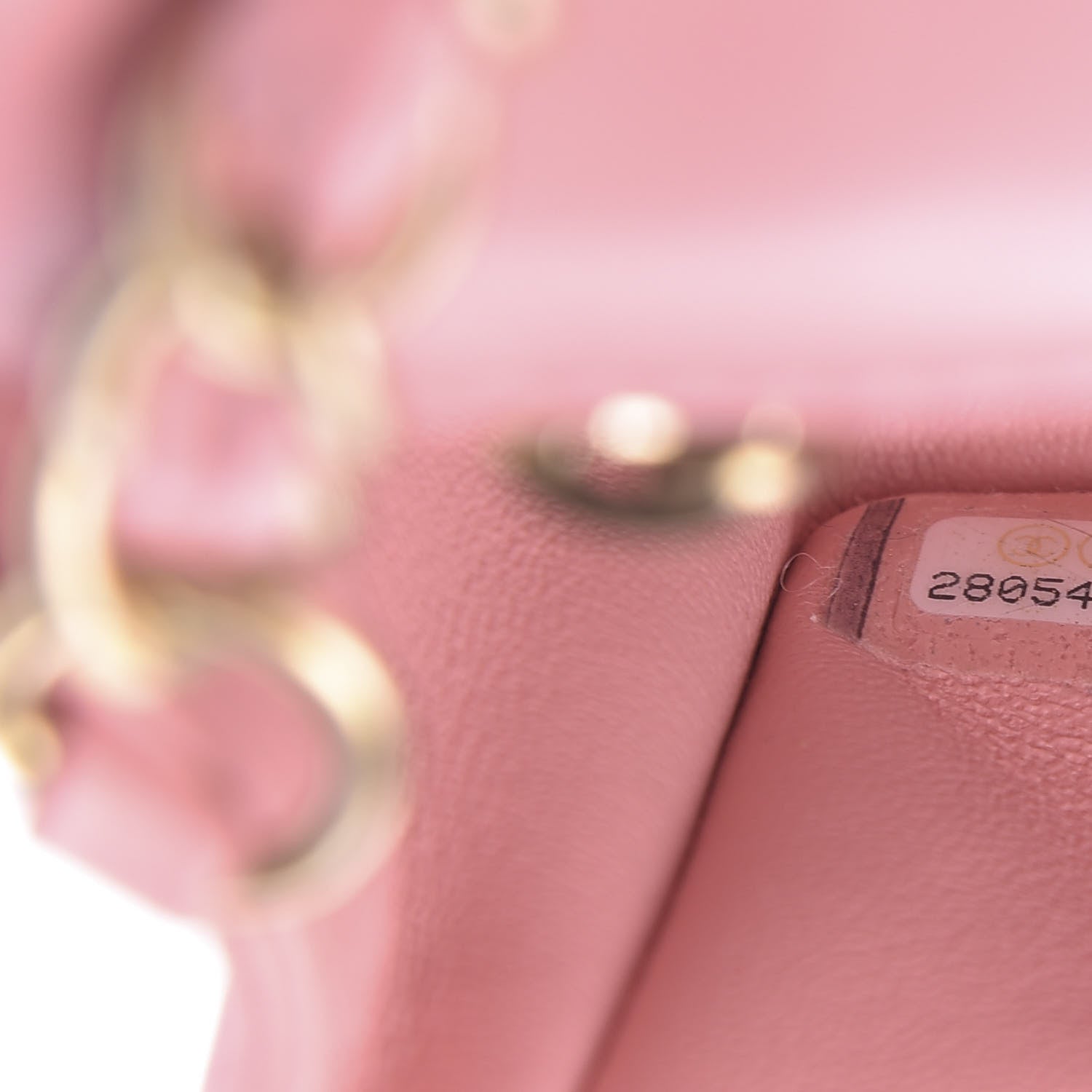 Chanel Lambskin Quilted Mini Rectangular Flap Pink 9 of 11