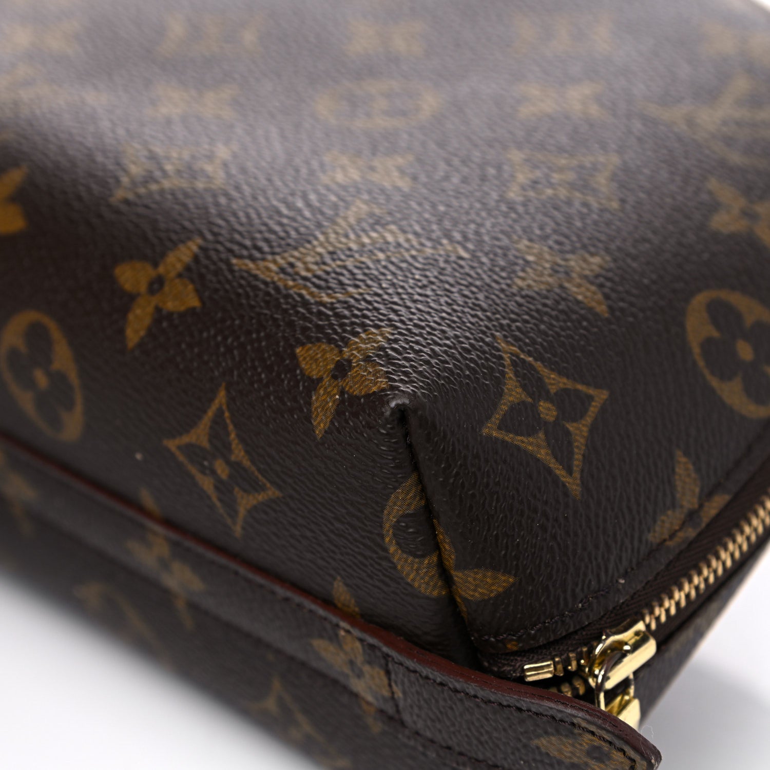 Louis Vuitton Monogram Trousse Demi Ronde 8 of 15