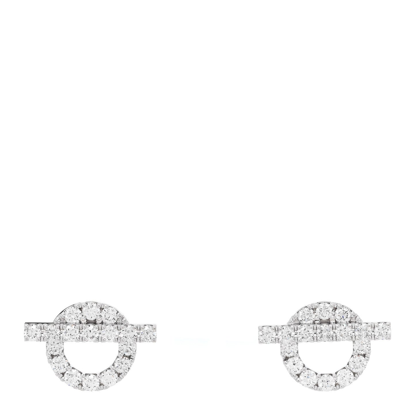 18K White Gold Diamond Finesse Earrings