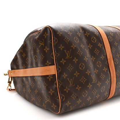 Louis Vuitton Monogram Keepall Bandouliere 55 16 of 18
