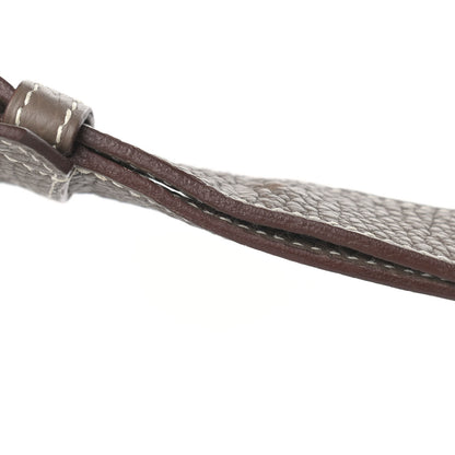 Hermes Taurillon Clemence Jypsiere 34 Etoupe 14 of 14
