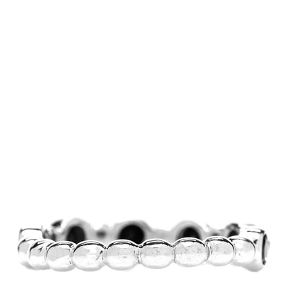 Tiffany Sterling Silver Black Spinel Ziegfeld Ring 59 8.75 3 of 4