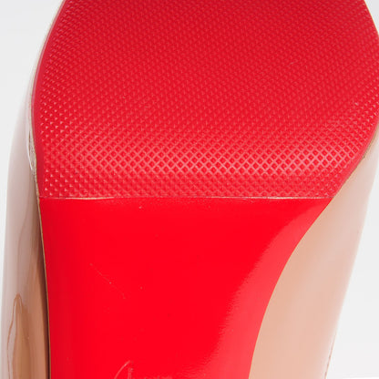 Christian Louboutin Patent Private Number 120 Pumps 39.5 Nude 6 of 7