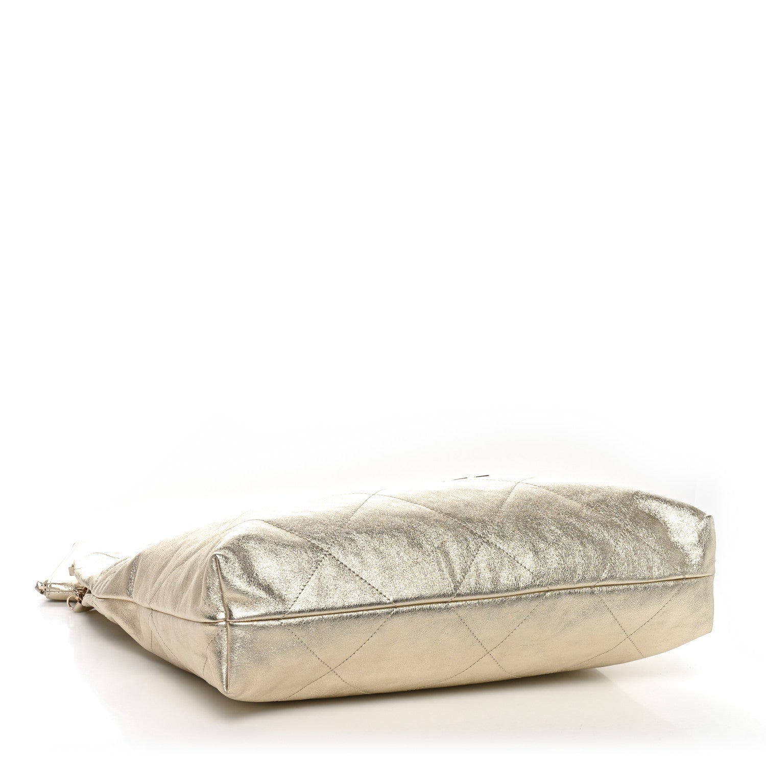 Chanel Metallic Calfskin Quilted Chanel 22 Golden 1617265