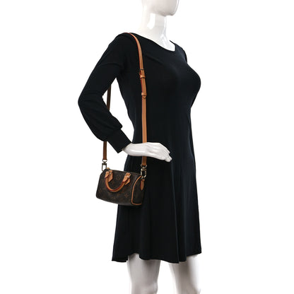 Louis Vuitton Monogram Nano Speedy Bandouliere 2 of 10