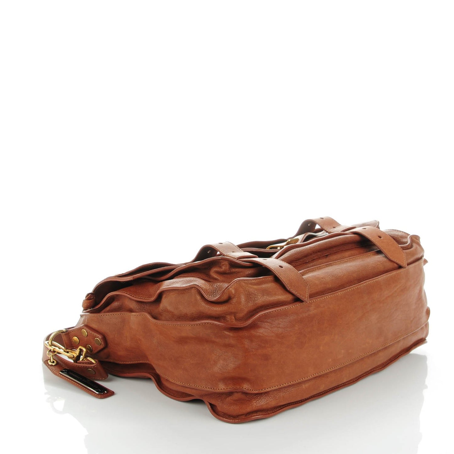 Lambskin Large PS1 Satchel Saddle