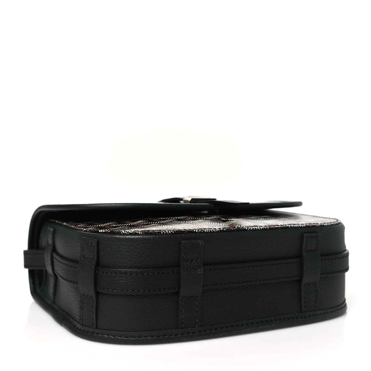 Goyardine Belvedere II PM Messenger Bag Black