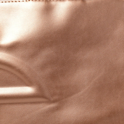 Telfar Metallic Vegan Leather Medium Shopping Bag Copper 11 of 11
