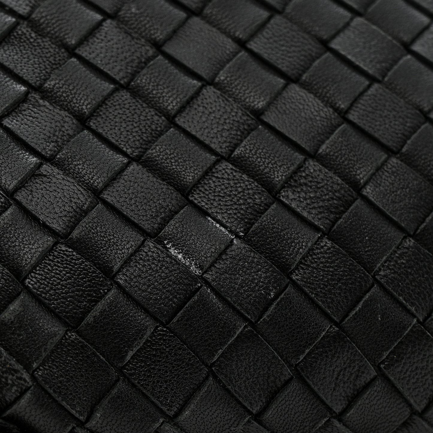 Nappa Intrecciato Medium Cesta Tote Black