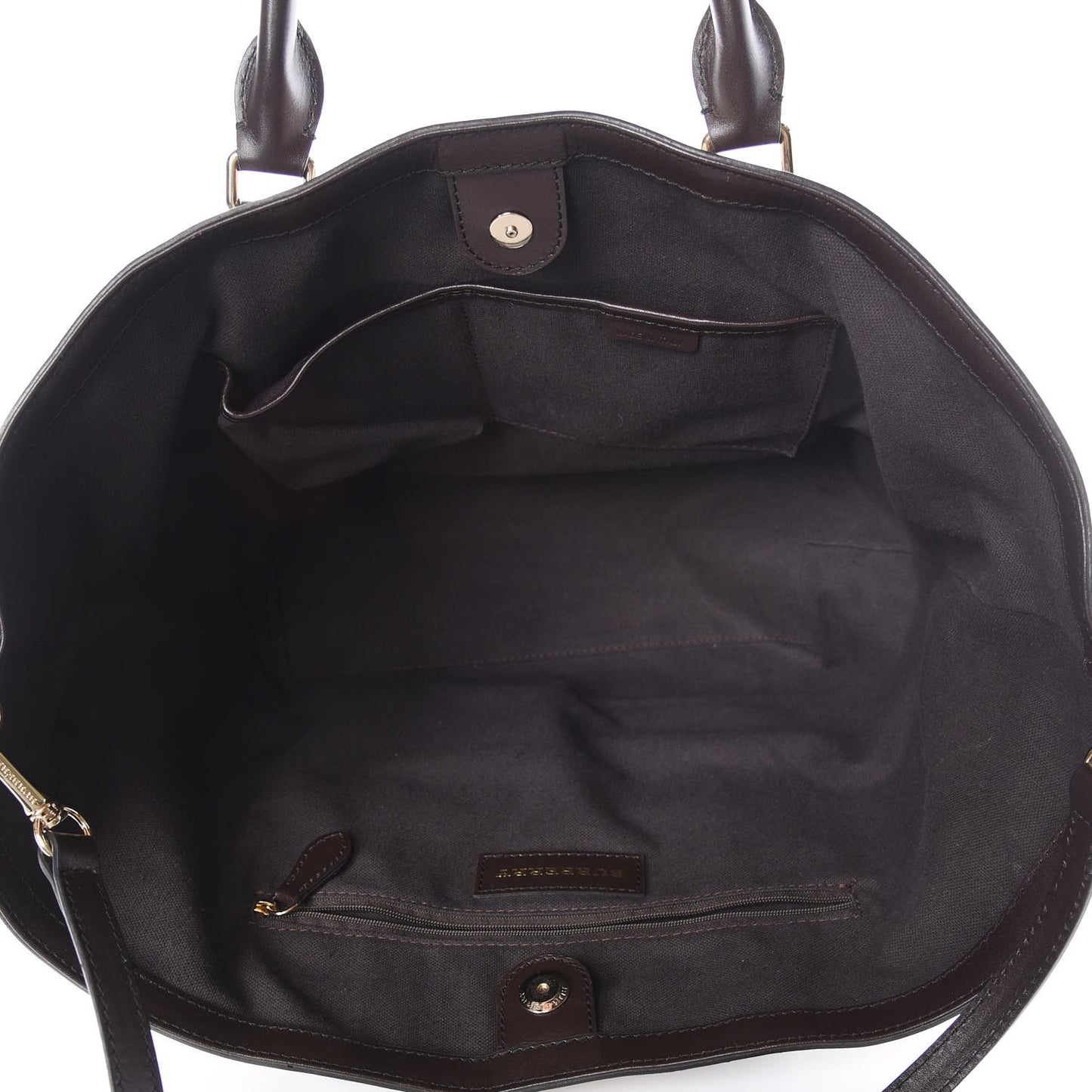 Haymarket Check Jameson Tote Chocolate