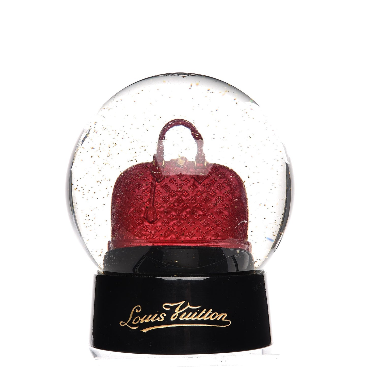 Alma Snow Globe Boule A Neige Rouge