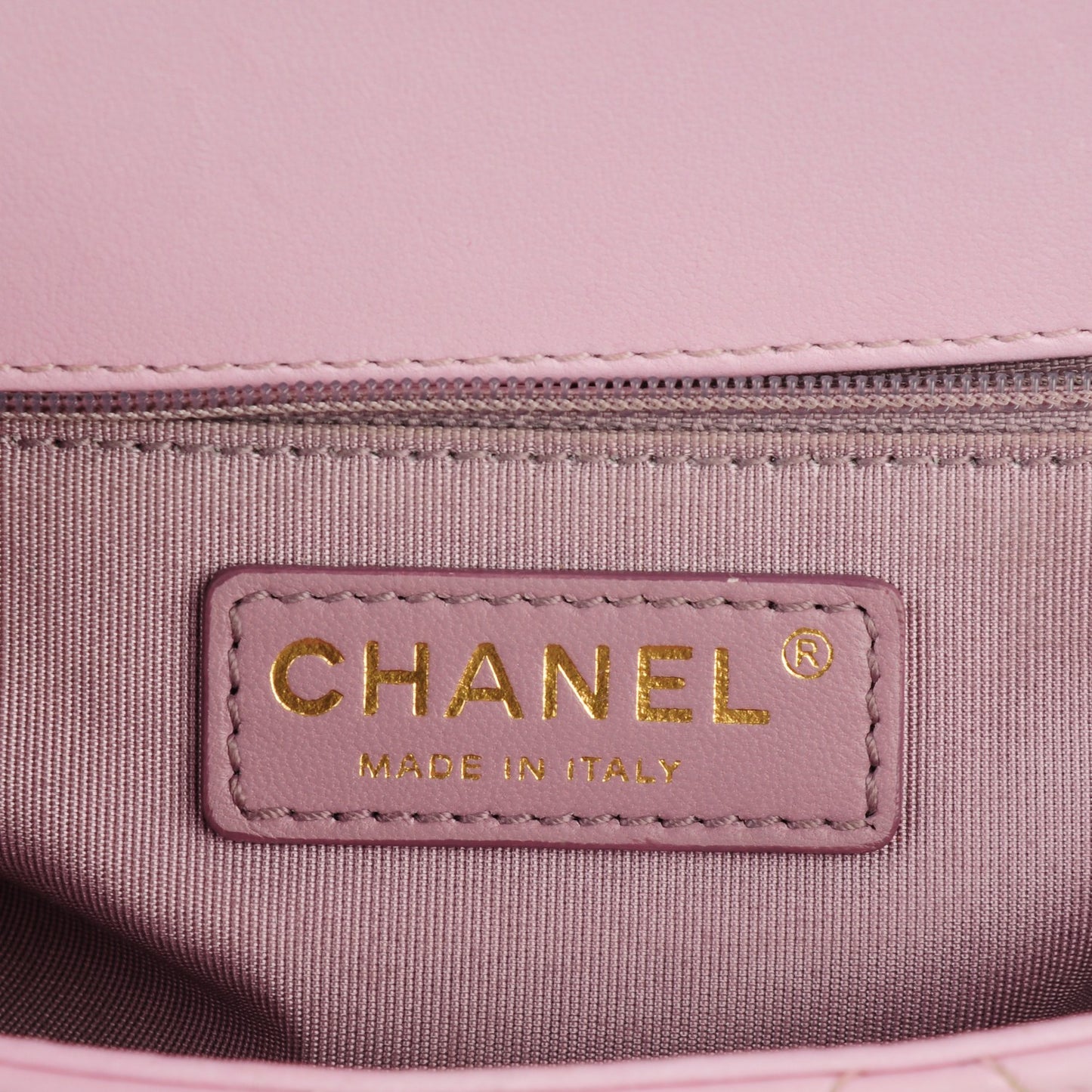 Lambskin Quilted Mini Mademoiselle Chic Flap Pink
