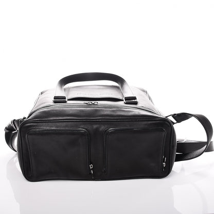 Louis Vuitton Bequia Leather 2 Way DJ Bag Black 6 of 10