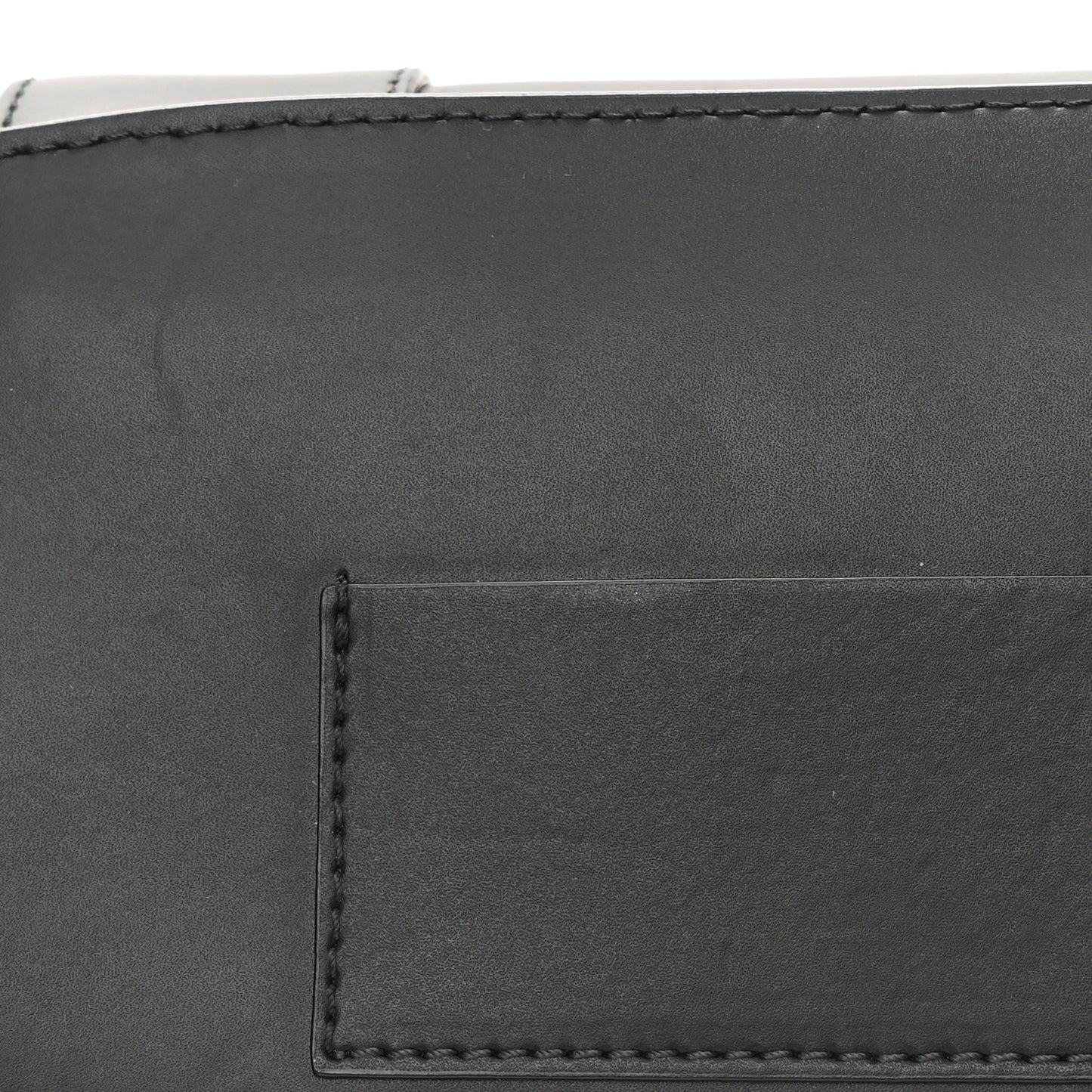 Calfskin Supervee Belt Bag Black