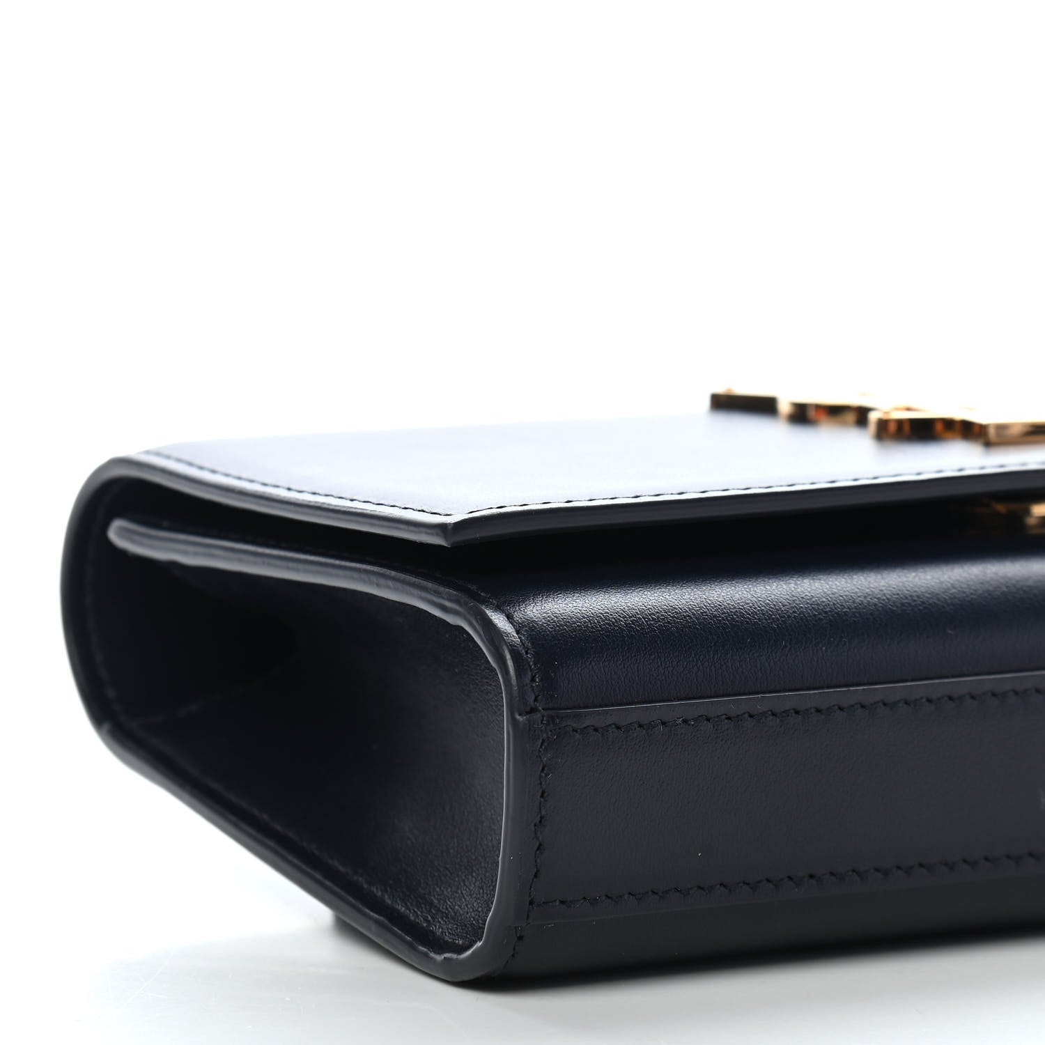 Saint Laurent Smooth Calfskin Monogram Kate Belt Bag Marine 7 of 8