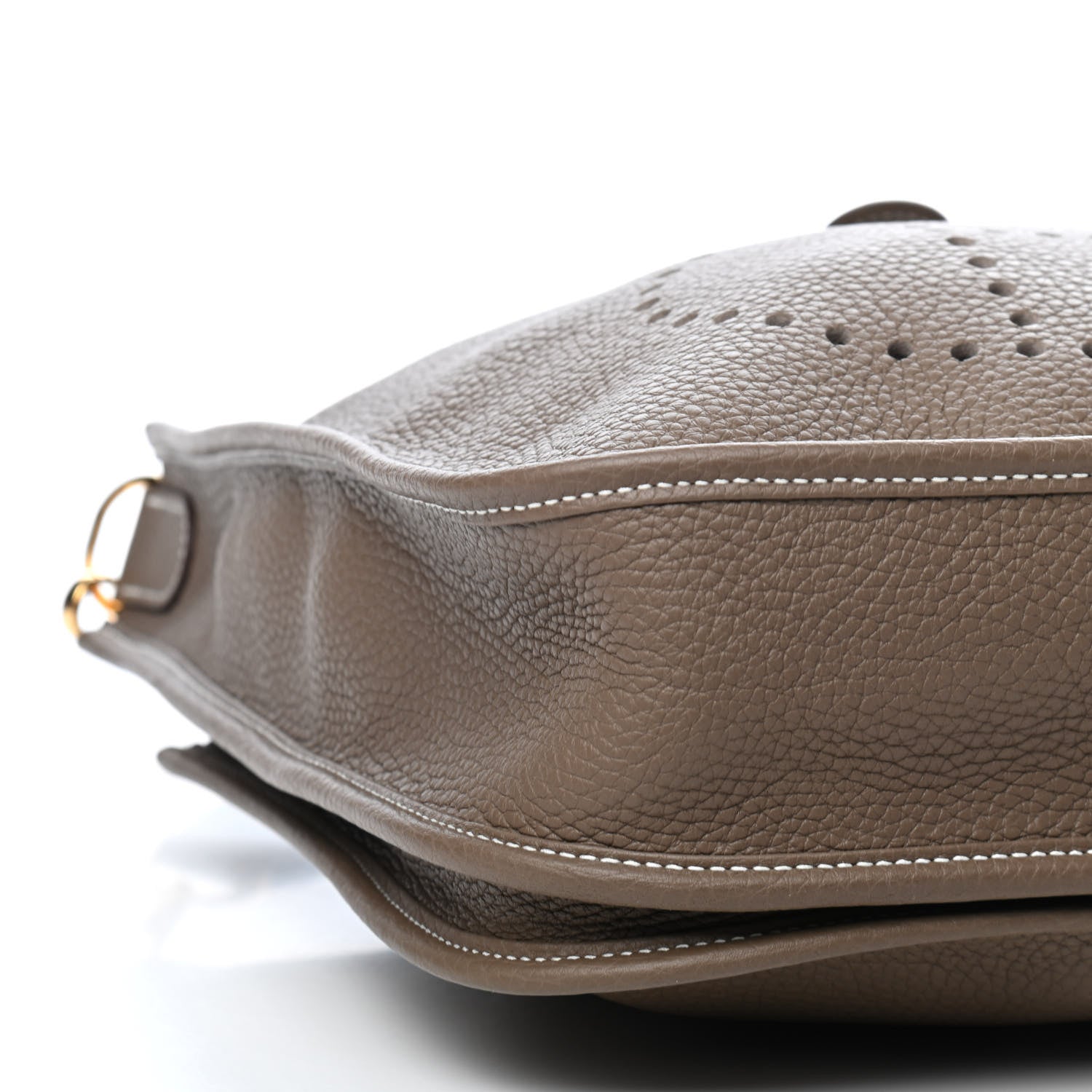 Hermes Taurillon Clemence Evelyne III PM Etoupe 13 of 17