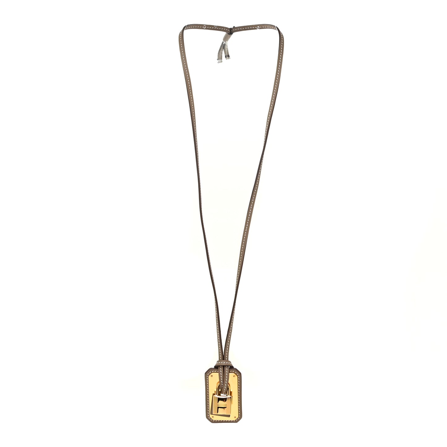 Swift Large O'Kelly Pendant Necklace Etoupe