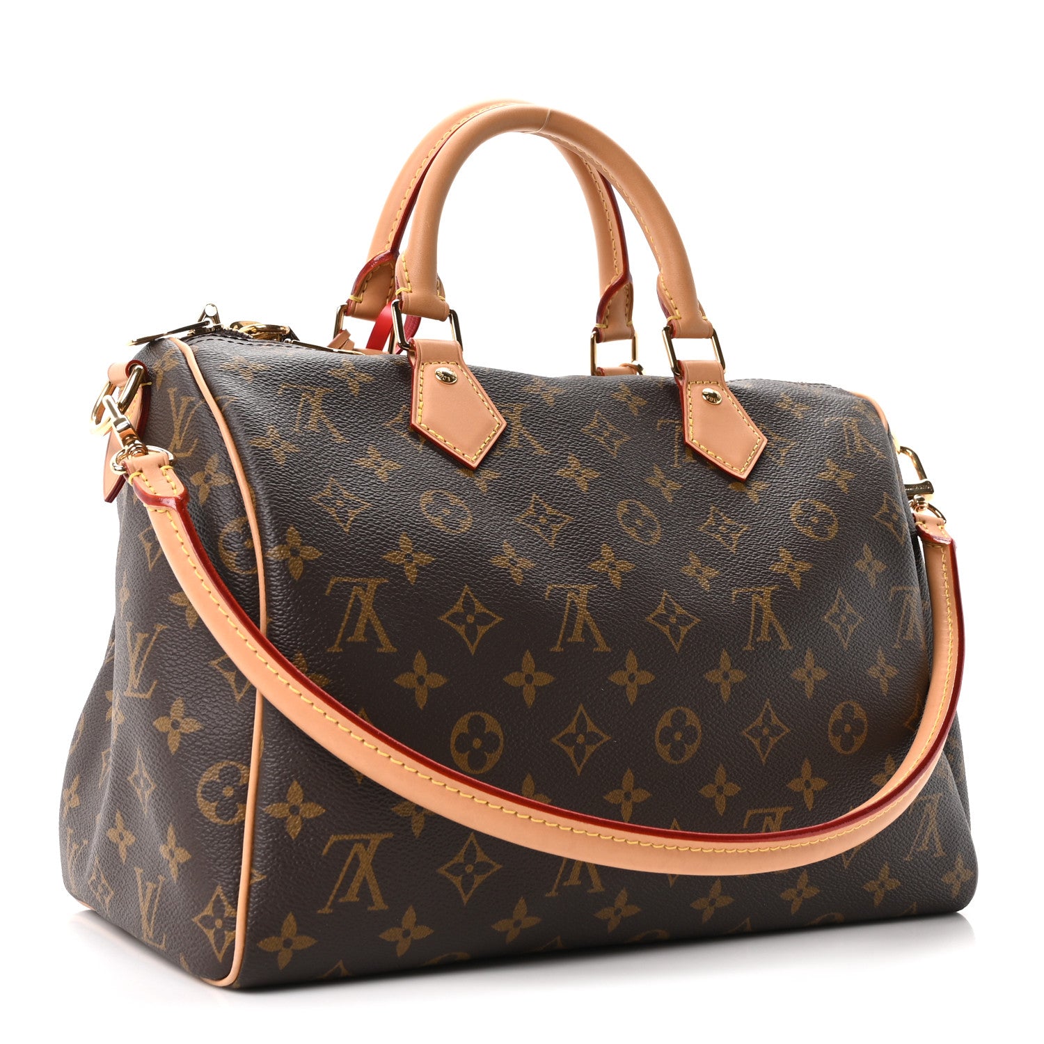 Louis Vuitton Monogram Speedy Soft 30 Crafty Red 3 of 9