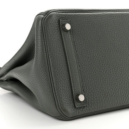 Hermes Togo Birkin 30 Vert Amande 9 of 19