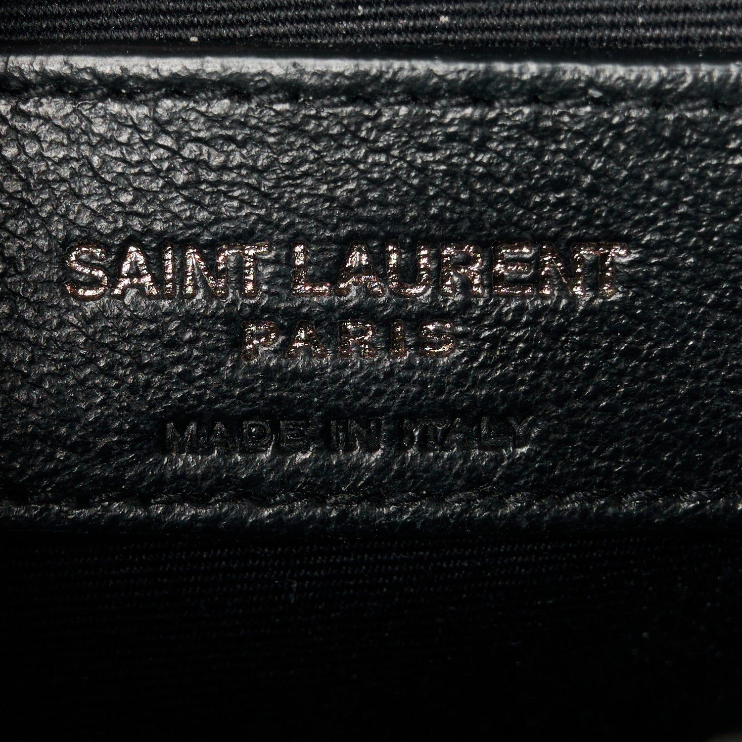 Saint Laurent Calfskin Matelasse Chevron Round Vinyle Camera Bag Black 7 of 11