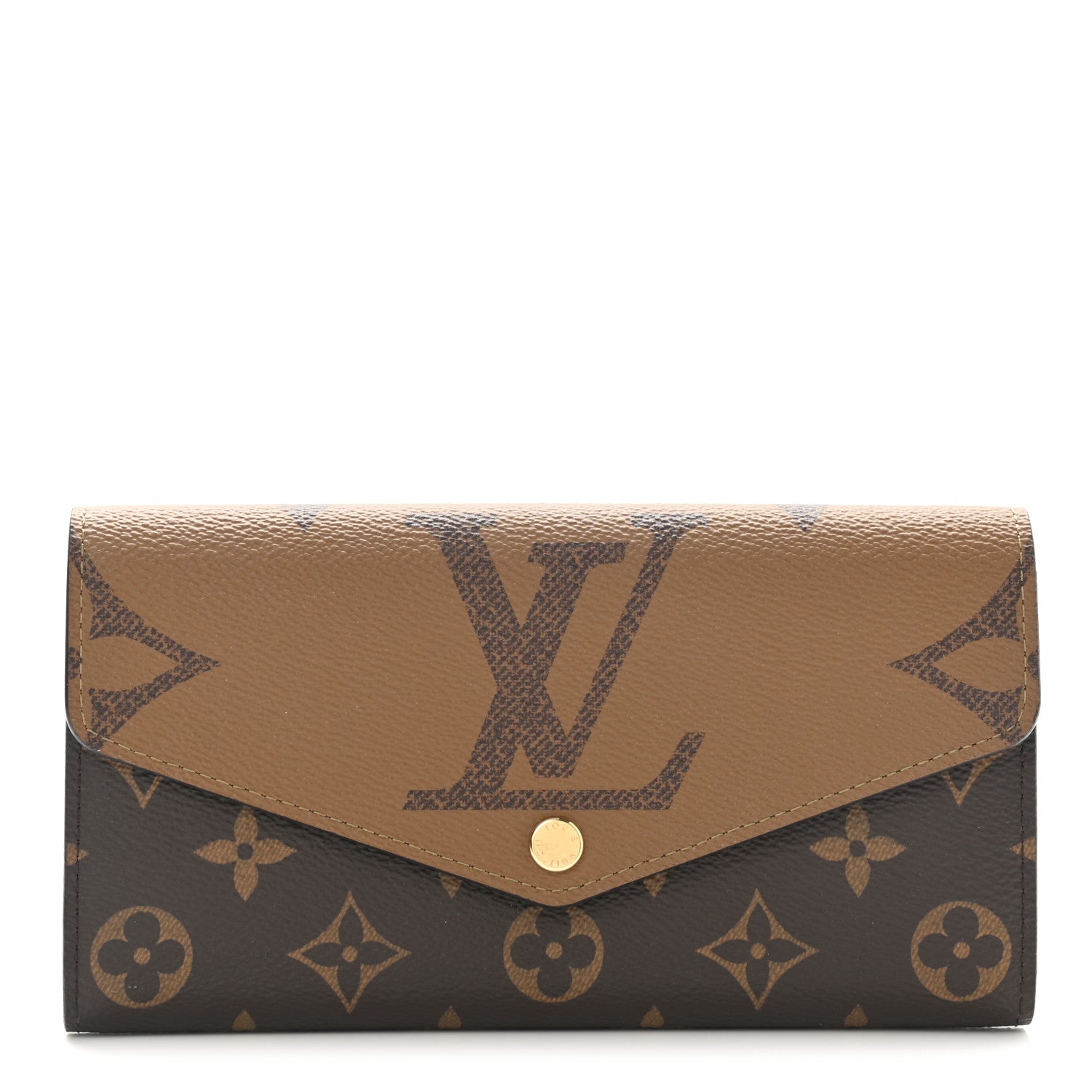 Louis Vuitton Reverse Monogram Giant Sarah Wallet 1 of 6