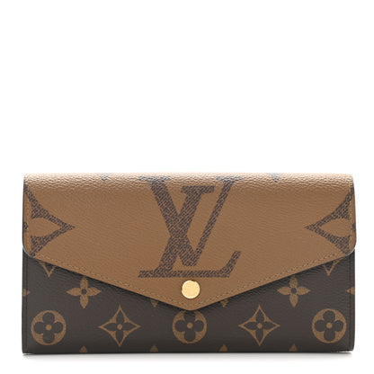 Louis Vuitton Reverse Monogram Giant Sarah Wallet 1 of 6