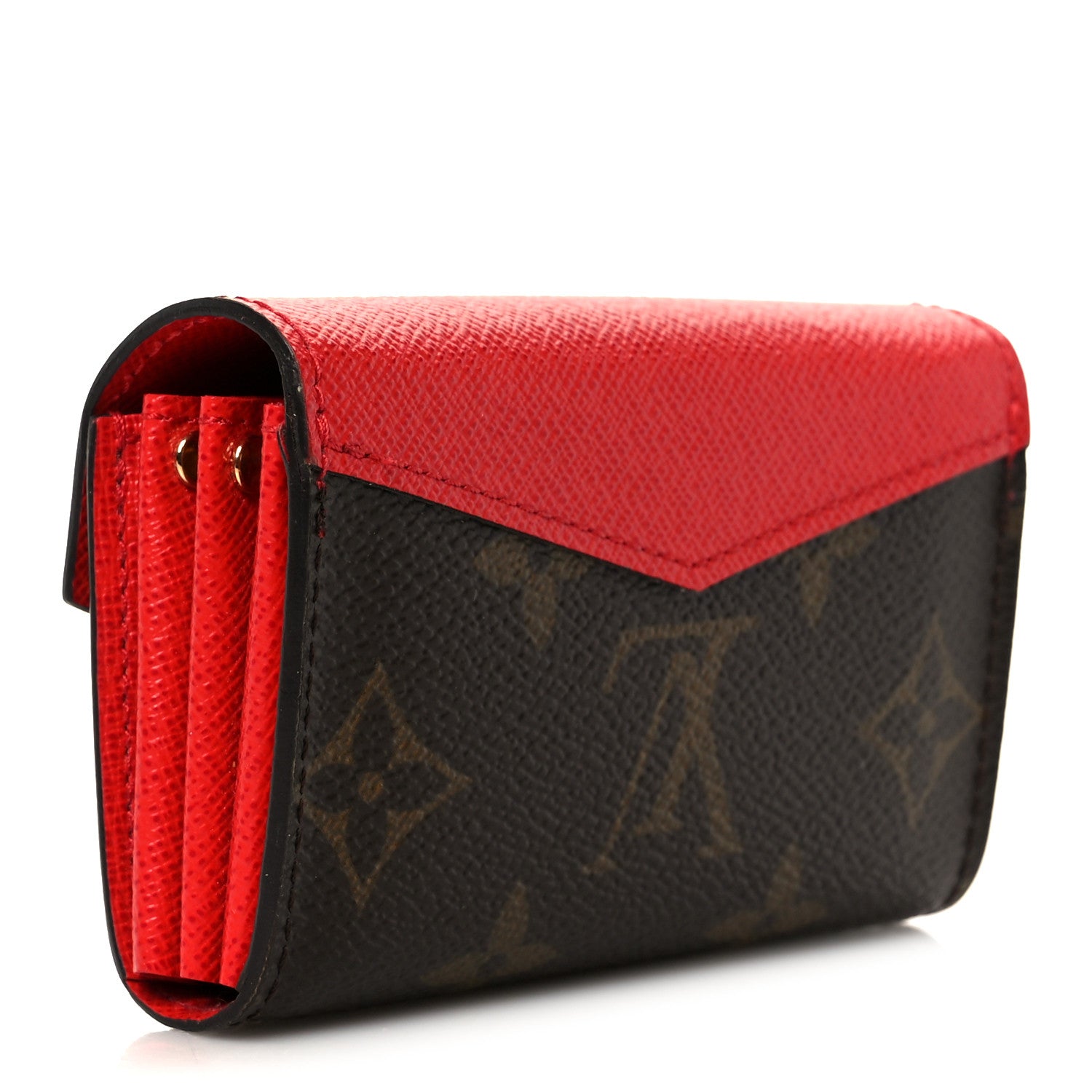 Louis Vuitton Monogram Sarah Multicartes Coquelicot 3 of 8