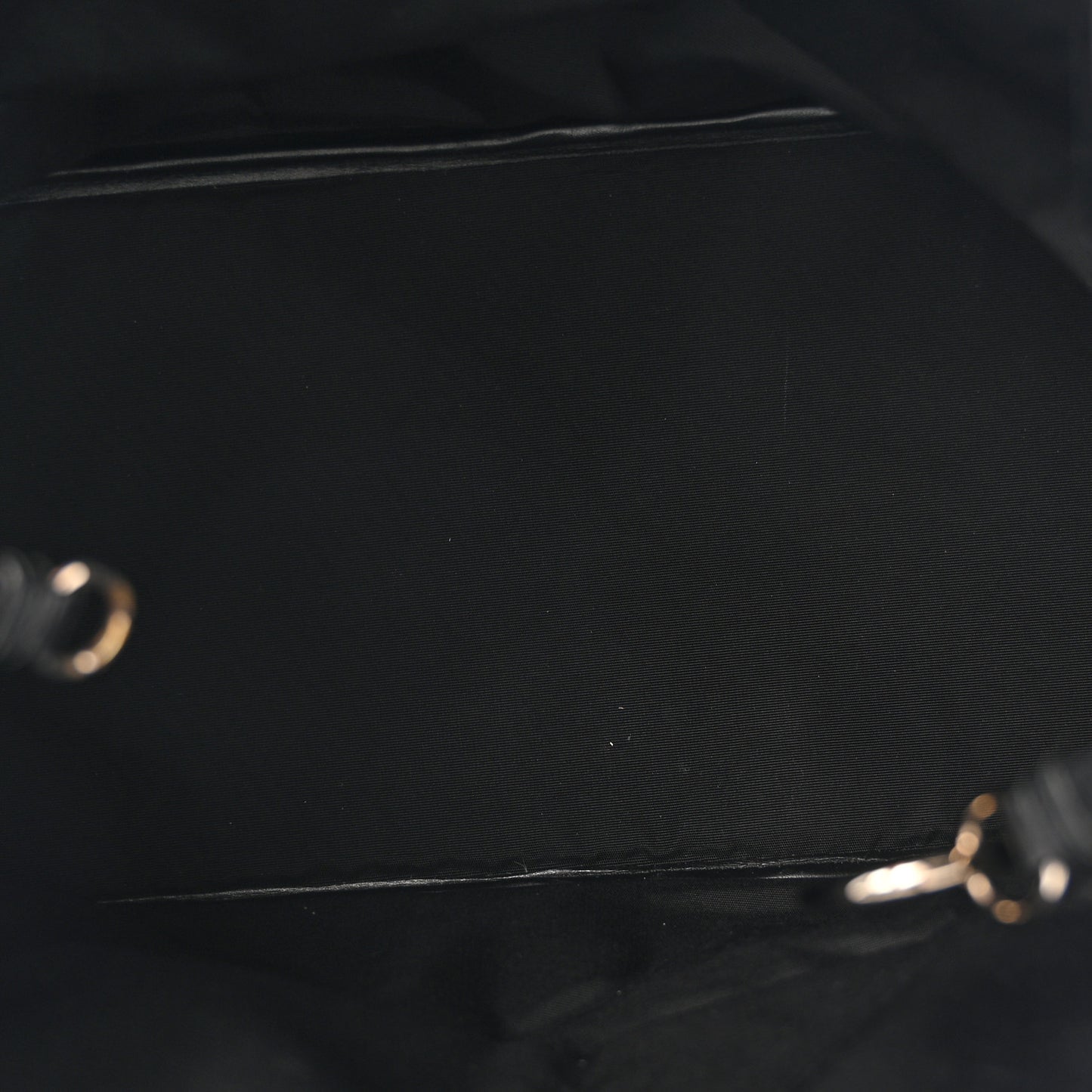 Coated Canvas Cannage Medium Panarea Tote Black
