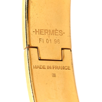 Hermes Enamel Narrow Clic Clac H Bracelet PM White 4 of 6