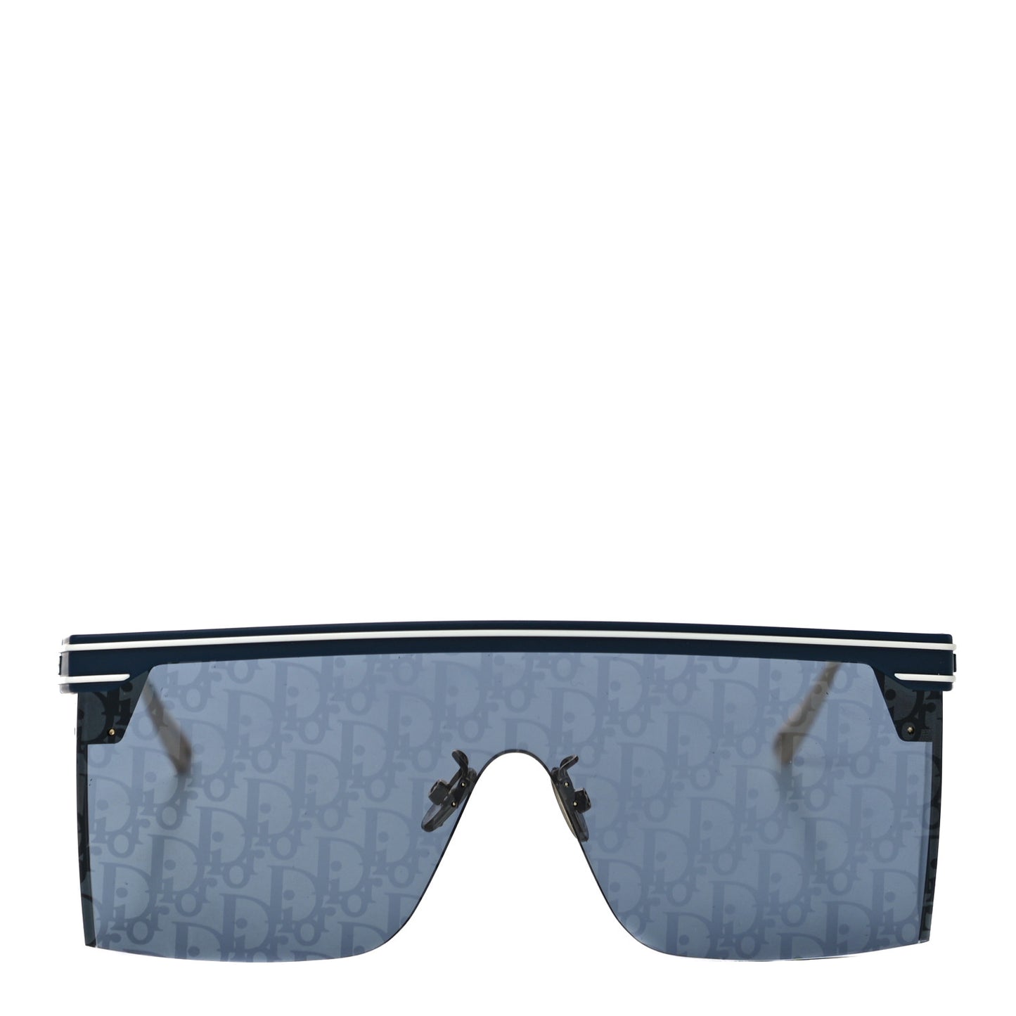 Oblique Diorclub M1U Mask Sunglasses Blue