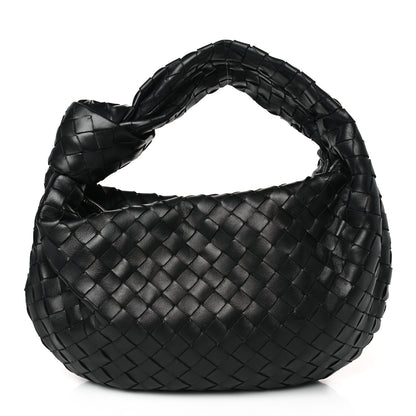 Bottega Veneta Nappa Intrecciato Teen Jodie Hobo Black 1 of 9