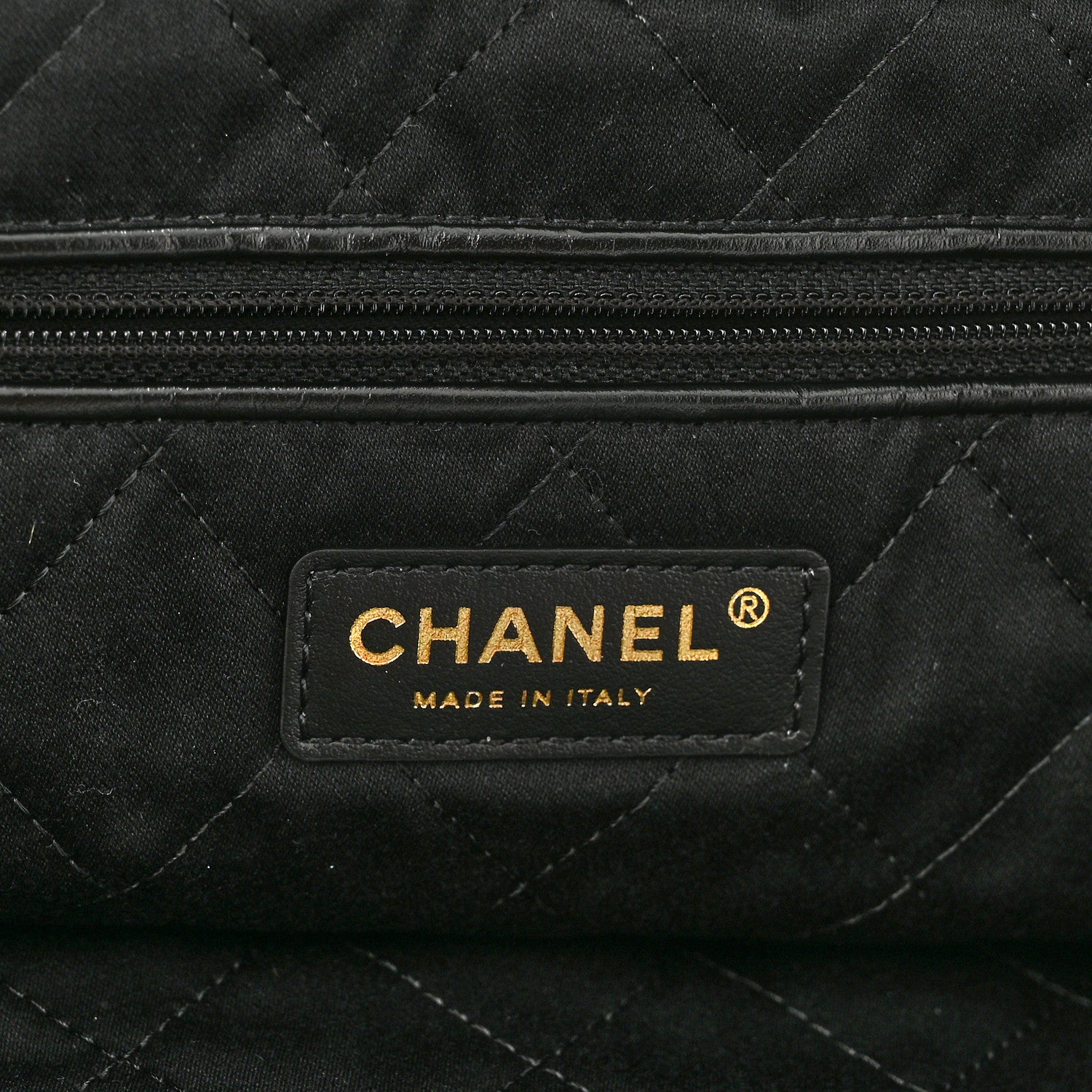 Chanel Shiny Calfskin Quilted Chanel 22 Black 7 of 11