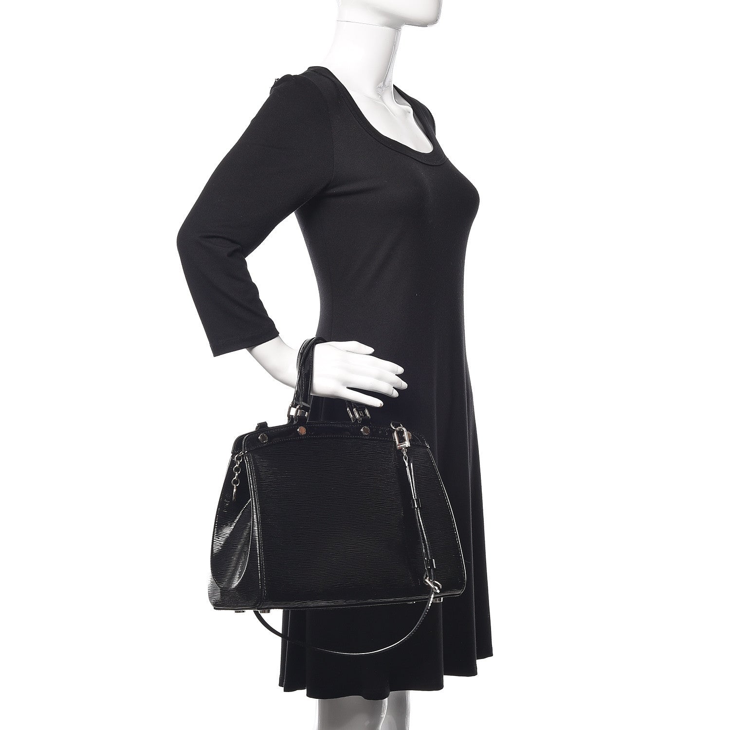 Louis Vuitton Electric Epi Brea MM Black 3 of 17