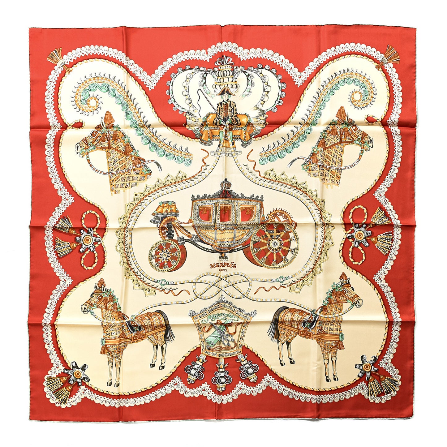 Silk Paperoles Scarf 90