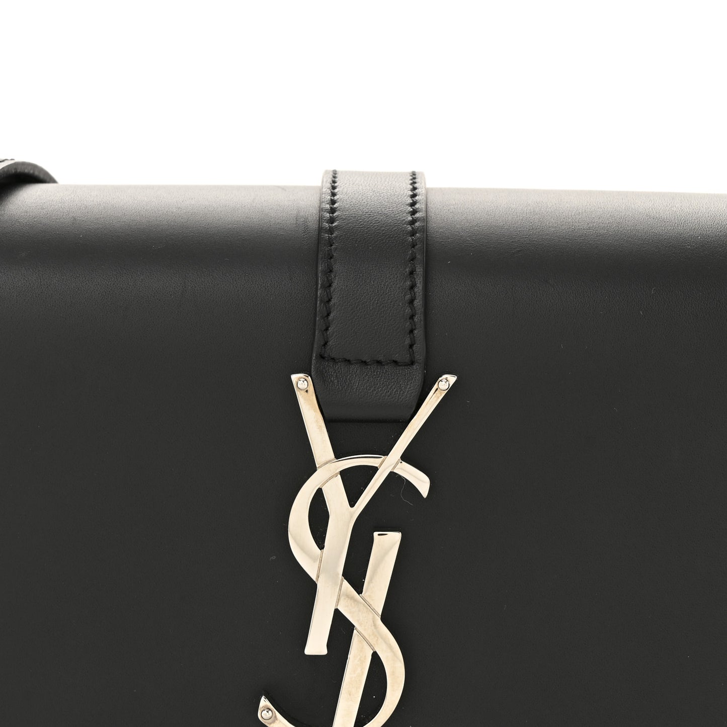 Smooth Calfskin Small Monogram Université Shoulder Bag Black