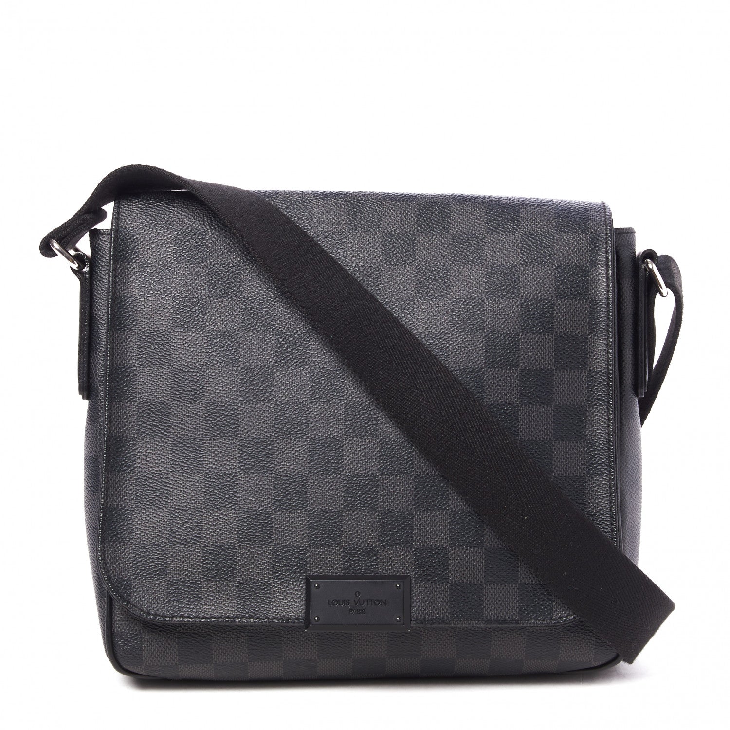 Louis Vuitton Damier Graphite District PM 1 of 8
