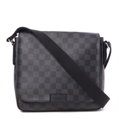 Louis Vuitton Damier Graphite District PM 1 of 8