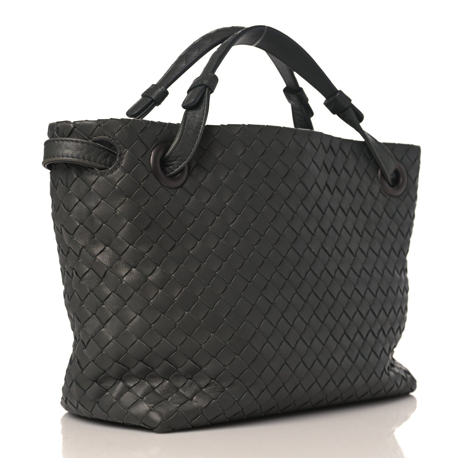 Bottega Veneta Nappa Intrecciato Small Garda Bag Light Grey 3 of 9