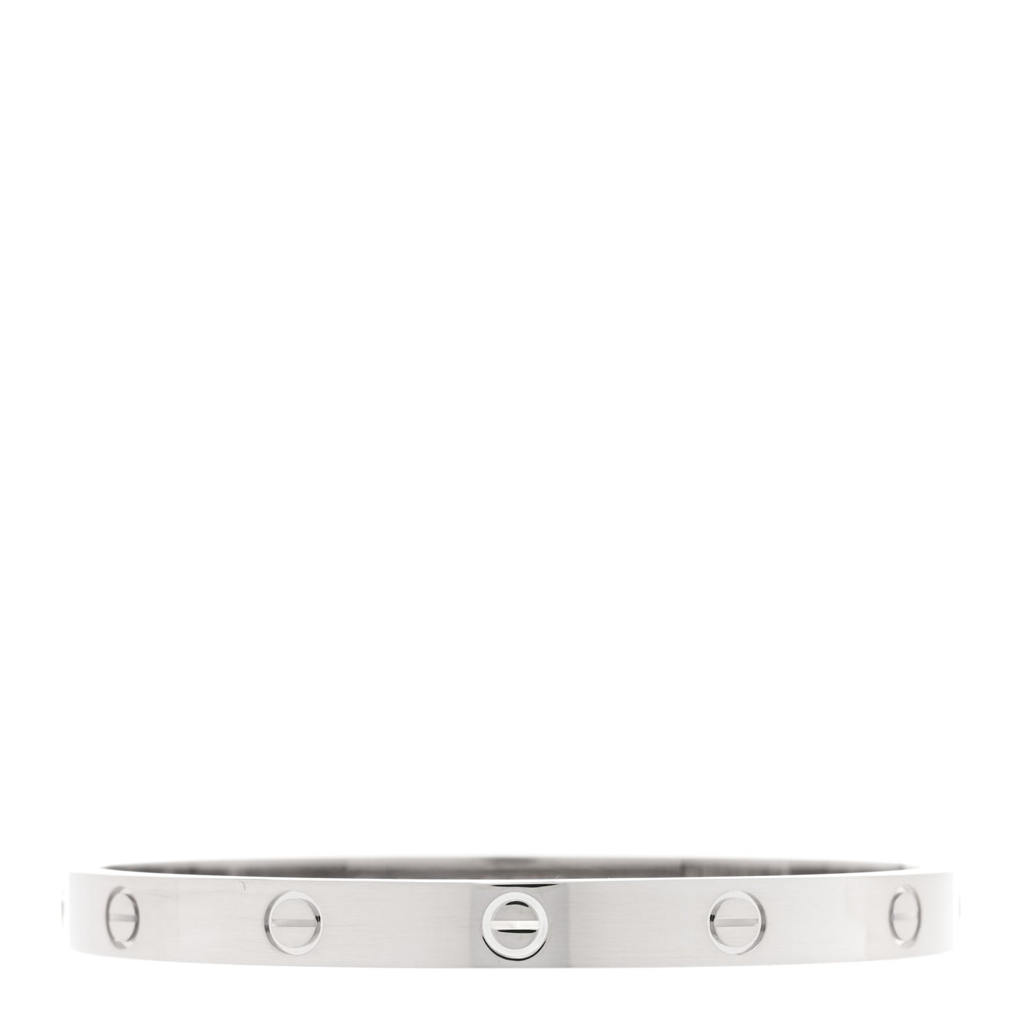 18K White Gold LOVE Bracelet 18