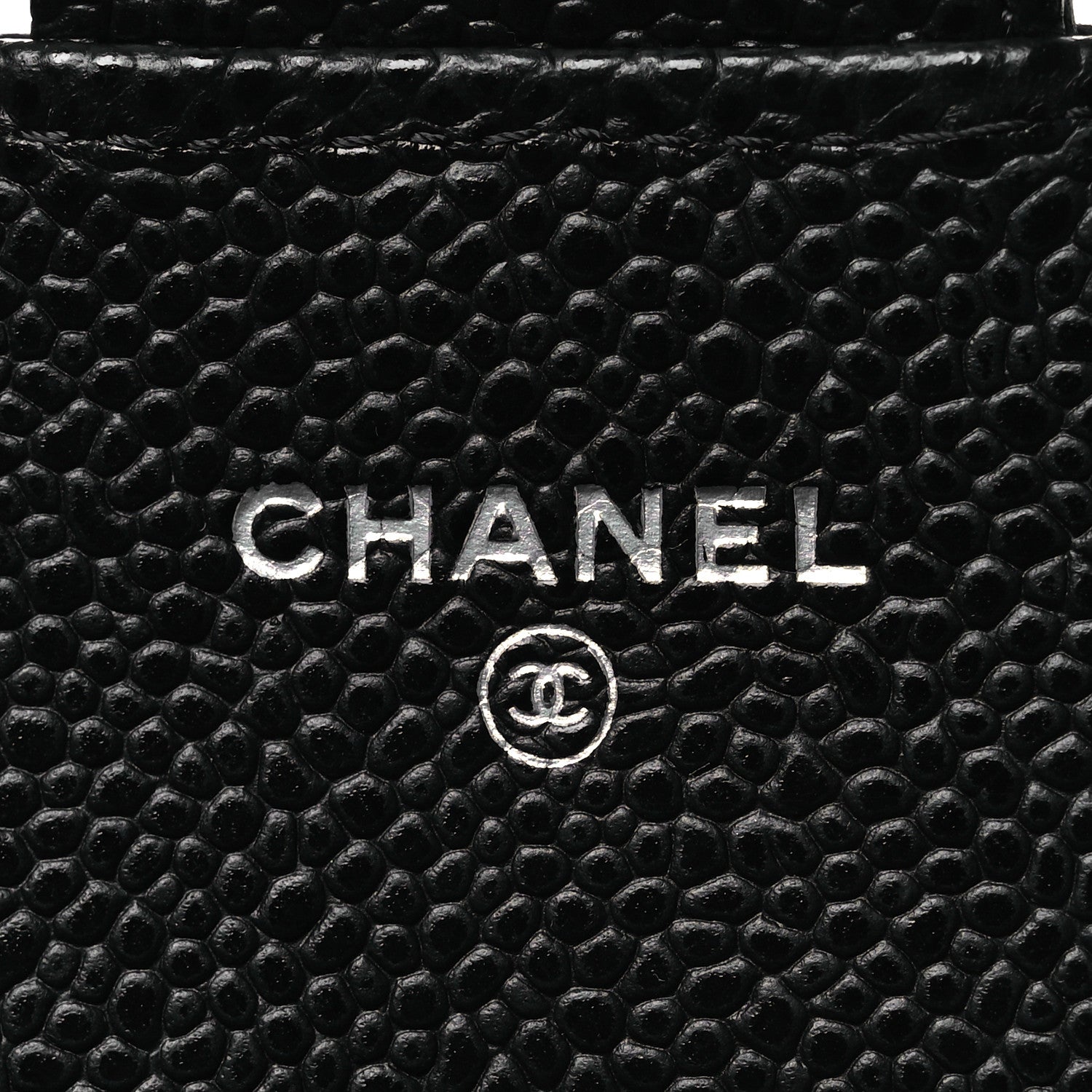 Chanel Caviar Quilted Large Gusset Flap Wallet Black 6 of 10