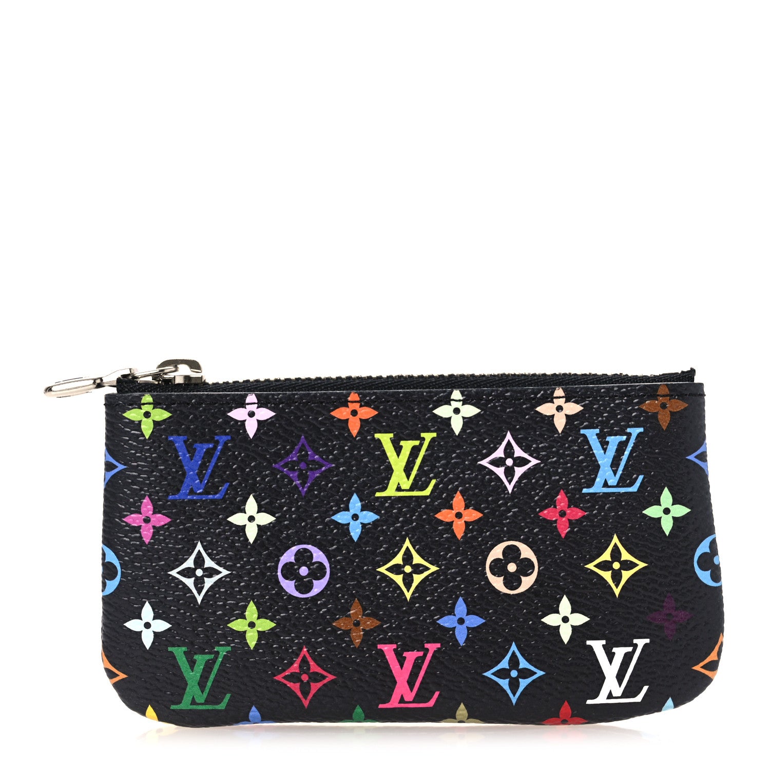 Louis Vuitton LV X TM Monogram Multicolor Key Pouch Black 1 of 7