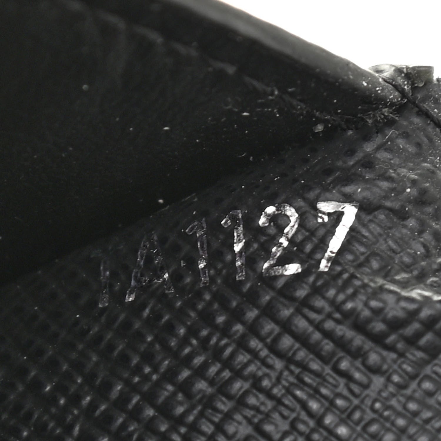 Louis Vuitton Taiga Stripe Pocket Organizer NM Black 7 of 10