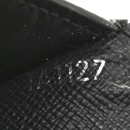 Louis Vuitton Taiga Stripe Pocket Organizer NM Black 7 of 10